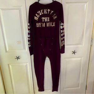 PINK Holiday 2016 Naughty Onesie M